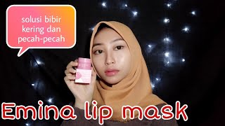 Download lagu SOLUSI BIBIR KERING DAN PECAH-PECAH || emina lip mask mp3