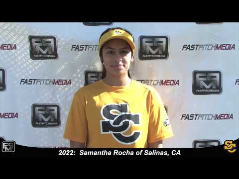2022 Samantha Rocha Pitcher Softball Skills Video - Ca Suncats