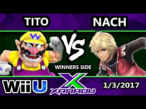 S@X 183 - Tito (Wario) Vs. Nach (Shulk) - SSB4 Tournament - Smash for Wii U - Smash 4