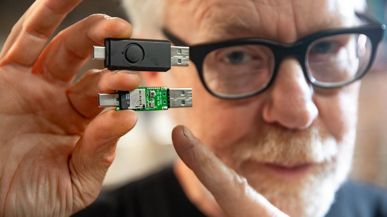Why Adam Savage Won't Trust USB Keys