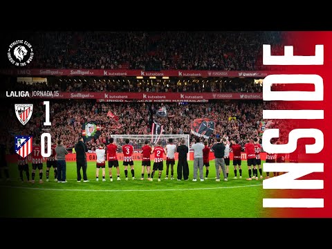 Imagen de portada del video INSIDE I Athletic Club 1-0 Atlético de Madrid I LaLiga 2025/26 J15