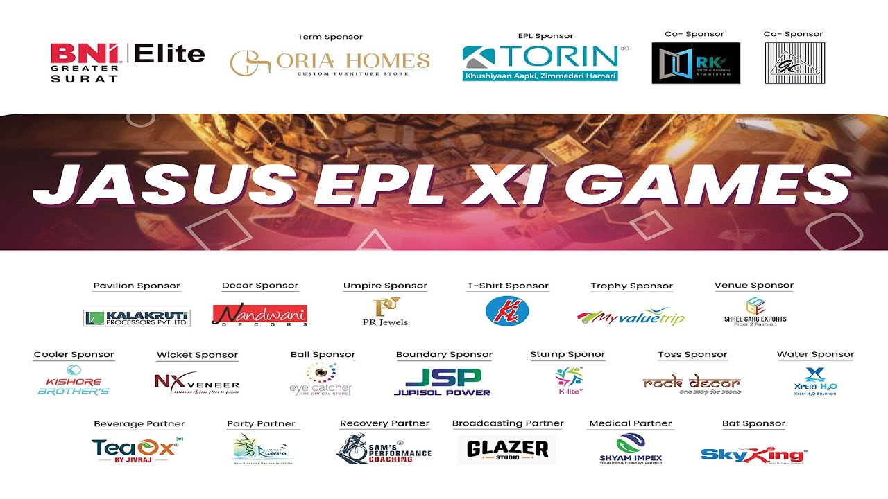 ELITE PREMIER LEAGUE CRICKET LIVE BROADCAST || K2 BY KINARA SURAT