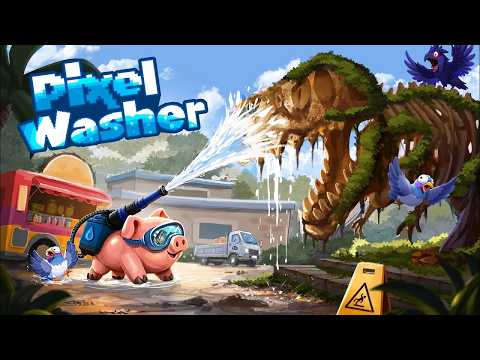 Pixel Washer Early Access release date trailer