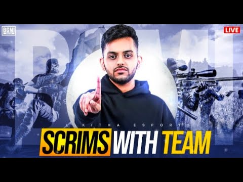Scrims Live With New Team | Road to 300k....