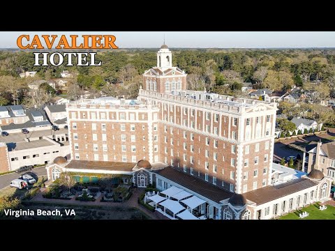 Historic CAVALIER HOTEL ..full tour (Virginia Beach, VA)