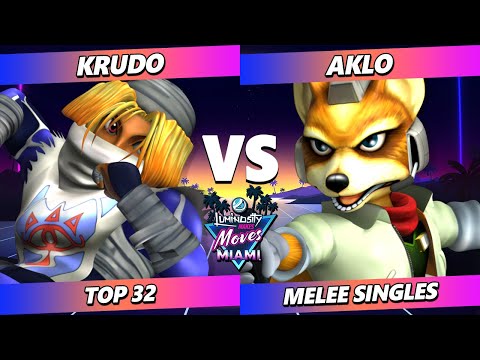 LMM Miami 2024 - Aklo (Fox) Vs. Krudo (Sheik) Smash Melee - SSBM