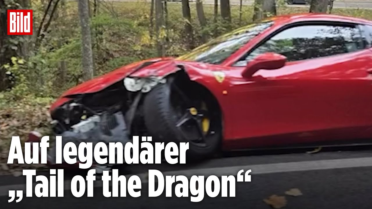 Tennessee, USA: 200.000 Euro Sportwagen crasht in Umzugswagen