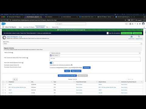 Libraries Migration