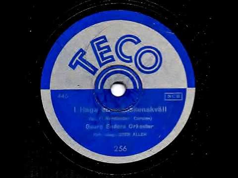 GEORG ENDERS ORKESTER REFRÄNG STEN ALLER - I HAGA EN MÅNSKENSKVÄLL