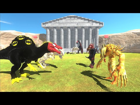 2 vs 2 TOURNAMENT - BOSSES of EVERY FACTION  - Animal Revolt Battle Simulator