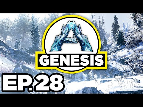 ARK: Genesis Ep.28 - TECHING UP THE NEW BASE, FAIR VANILLA ARMOR!!! (Modded Gameplay / Let's Play)