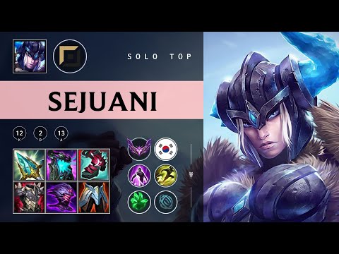 Sejuani Top vs Ambessa - KR Master Patch 25.24