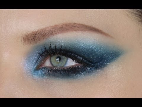 BLUE EYESHADOW FOR BROWN EYES