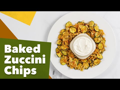 Keto Baked Zucchini Chips Recipe