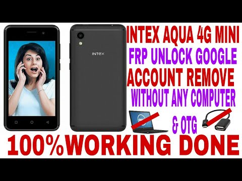 INTEX AQUA 4G MINI FRP UNLOCK