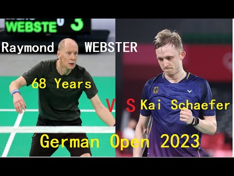 68 Years Old Raymond WEBSTER (ENG) vs Kai Schaefer (GER) | 2023 03 07 German Open 300