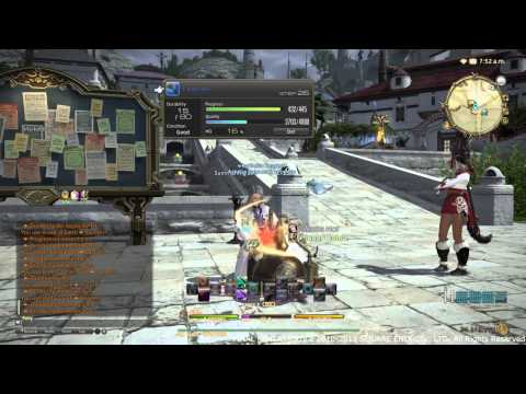 Final Fantasy XIV ARR - Crafting HQ Shiny Primal Weapons Item Level 95
