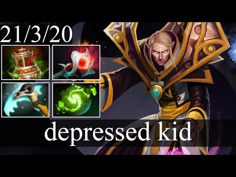 CIS.depressed kid - Invoker | Midlane Gameplay Dota 2 Patch 7.31c