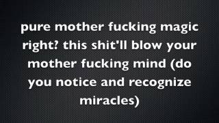 Miracles lyrics-Insane Clown Posse