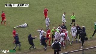 Skrót meczu Legia II Warszawa - Sokół Ostróda 1:1 (0:0)
