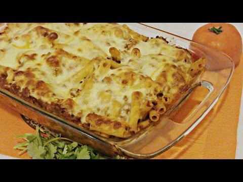 Baked Ziti Puerto Rican style- Episode 110