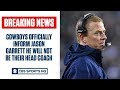 BREAKING: Cowboys inform Jason Garrett he will no longer be head coach | CBS Sports HQ