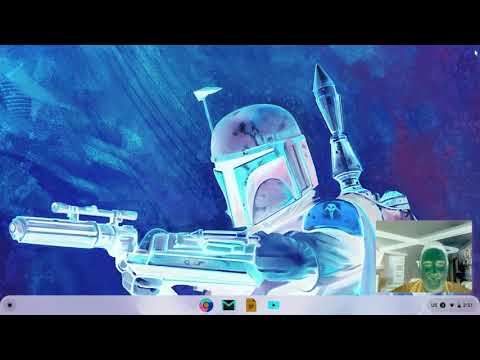 High Contrast Mode on a Chromebook