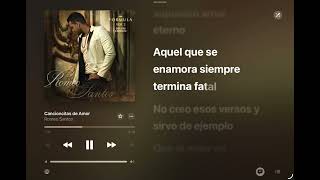Cancioncitas de Amor (Romeo Santos) Letra