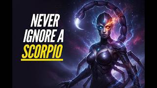 THE 5 THINGS THAT HAPPEN WHEN YOU IGNORE A SCORPIO — THE 5TH ONE WILL SURPRISE YOU ♏