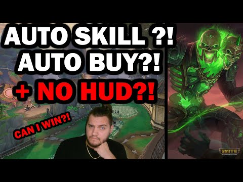 AUTO BUY, AUTO SKILL, NO HUD, 4 ITEMS MAX CHALLENGE - Season 10 Masters Ranked 1v1 Duel - SMITE