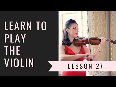 LEARN THE VIOLIN ONLINE Lesson 27 Staccato