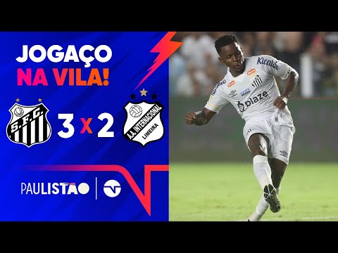 CAZARES MARCA NO FIM, SANTOS VIRA E GARANTE SEGUNDA COLOCAÇÃO GERAL! SANTOS 3 X 2 INTER DE LIMEIRA