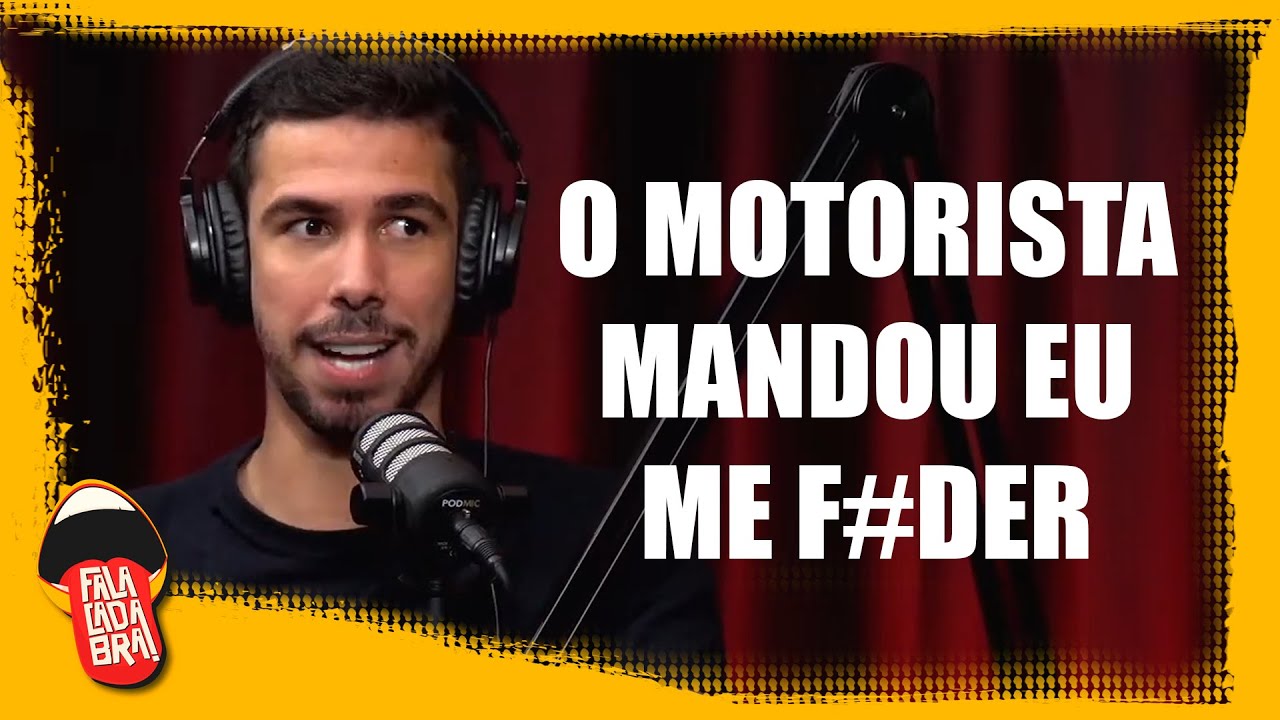 QUASE DEU RUIM NO VÍDEO INDO DE UBER DE SÃO PAULO ATÉ A BAHIA | Cortes do Falacadabra