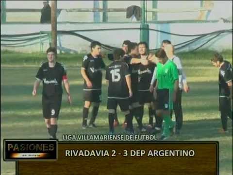 Rivadavia 2 - 3 Dep. Argentino - Resumen - PASIONES