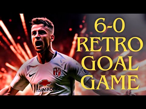 6 Goals | Retro Goal Game 🥅 ⚽