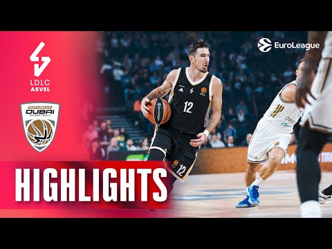 Fourth-Quarter COMEBACK | ASVEL - Dubai | R6 BASKETBALL HIGHLIGHTS 2025-26