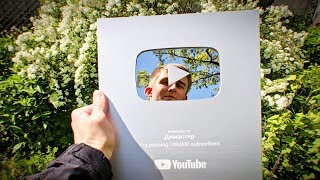 РАСПАКОВКА СЕРЕБРЯНОЙ КНОПКИ YOUTUBE