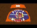 Nickelodeon Big Head Bumpers Rocket Monkeys Caveman Version HQ