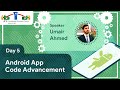 Day 5- Android App CODE Advancement