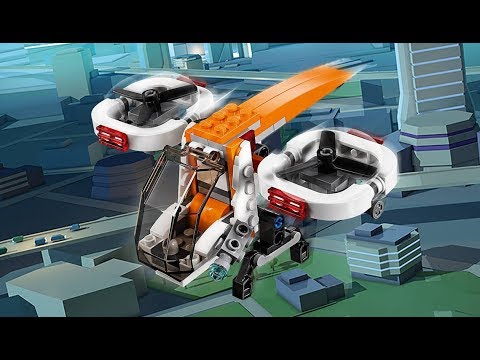 Vidéo LEGO Creator 31071 : Le drone d'exploration