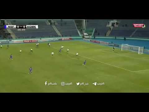 🇺🇿 Coca-Cola 🏆 Superliga | 2-tur  "NASAF" —  AGMK 1:0  Gol: Xusayn Norchaev 7' #LIVE