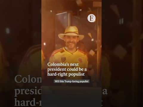 Video thumbnail: Colombia’s next president could be a hard-right populist | The Economist