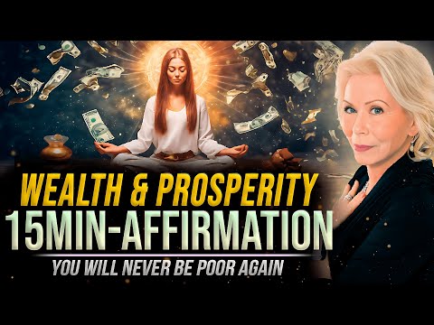 15 Min- Money Affirmations For Prosperity, Happiness & Wealth | Louise Hay