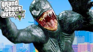 GTA 5: Spiderman VENOM Mod!!! Spiderman Gone Bad! (GTA 5 Mod)