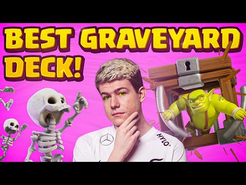 UNSTOPPABLE! GRAVEYARD CONTROL CAN'T BE COUNTERED - Clash Royale