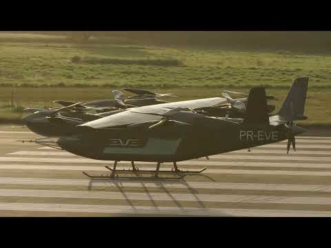 eVTOL First Flight by Eve, an Embraer spin off