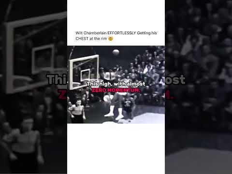Wilt Chamberlain’s INSANE Leaping ability caught on Film! Vertical Jump 😱