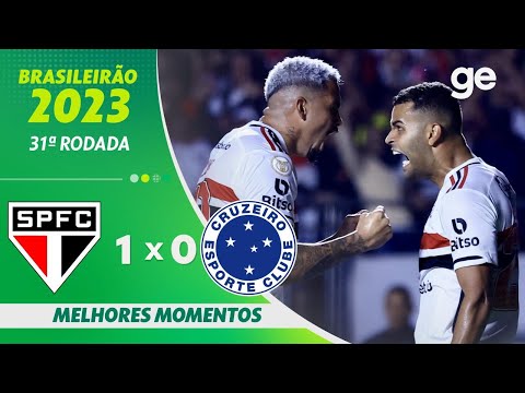 Gols e lances de São Paulo x Cruzeiro