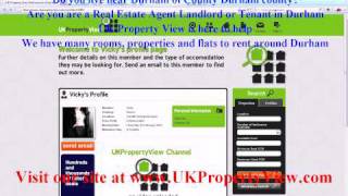 Durham Real Estate Agents UK  | Rooms for Rent Durham