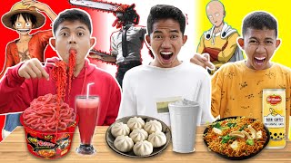 Download lagu ONLY EATING ONE COLOR ACCORDING TO THE ANIME, SAPUTRA BECOMES SAITAMA, ONE PIECE AND CHAINSAWMAN?... mp3